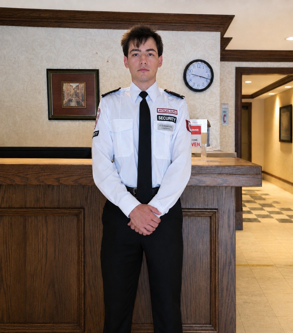 Aquilius security officer